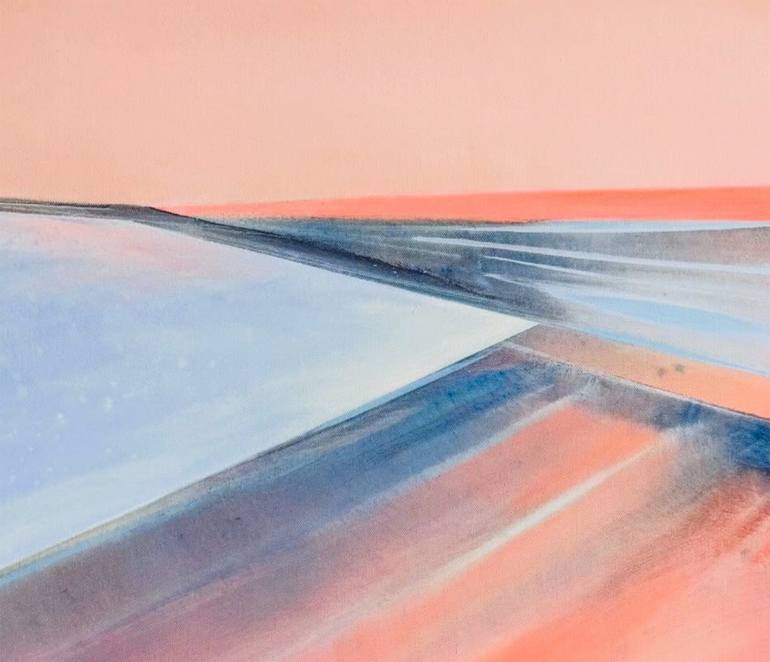 Original Color Field Painting Landscape Painting by Katrin Roth