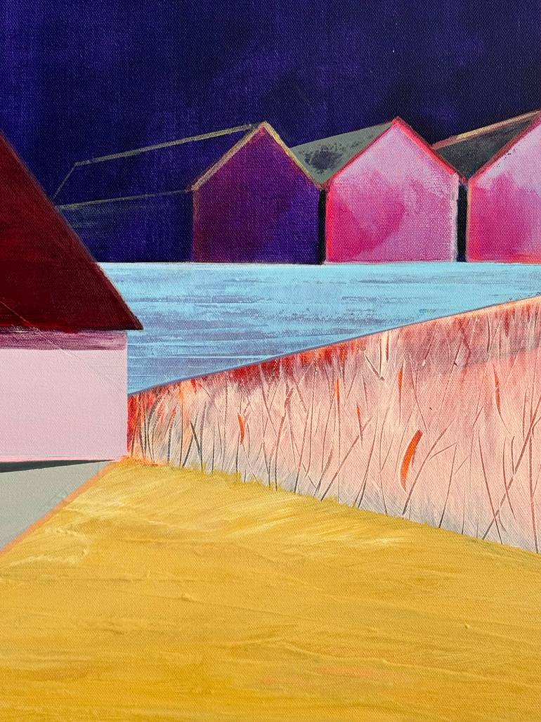 Original Color Field Painting Landscape Painting by Katrin Roth