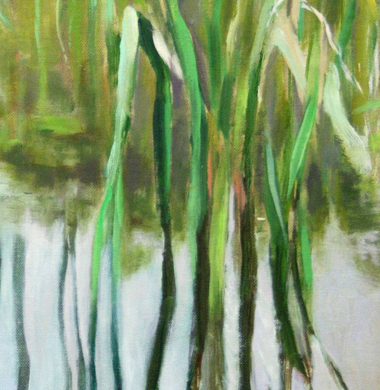 Original Modern Nature Painting by Katrin Roth