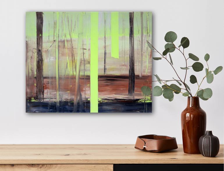 Original Abstract Nature Painting by Katrin Roth