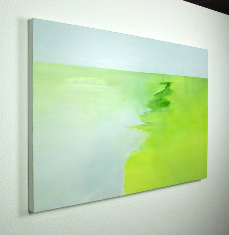 Original Abstract Landscape Painting by Katrin Roth