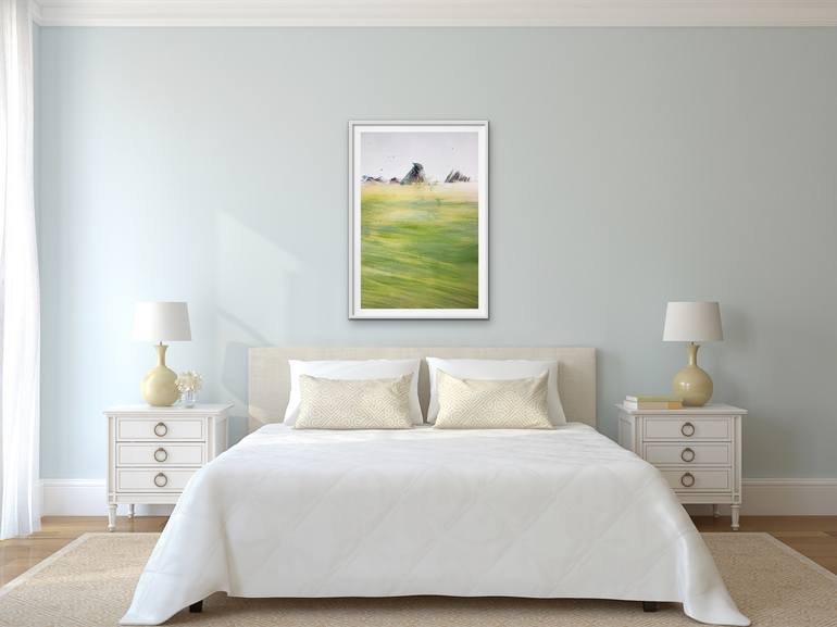 Original Abstract Nature Painting by Katrin Roth