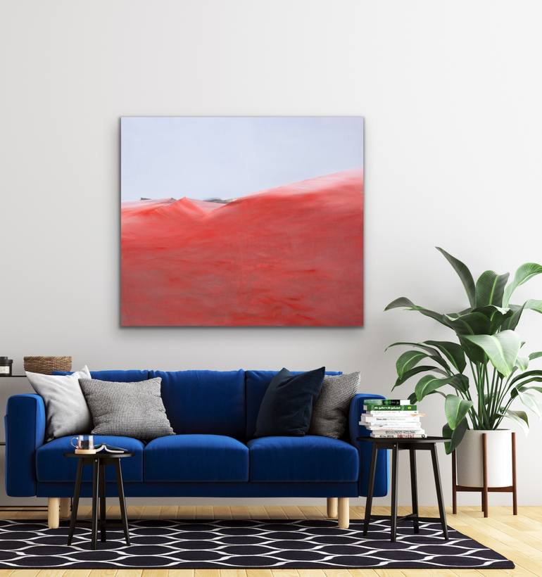 Original Abstract Landscape Painting by Katrin Roth