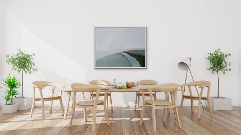 Original Abstract Landscape Painting by Katrin Roth