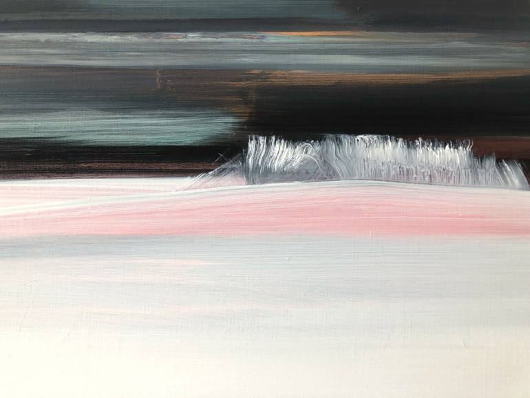 Original Abstract Expressionism Landscape Painting by Katrin Roth