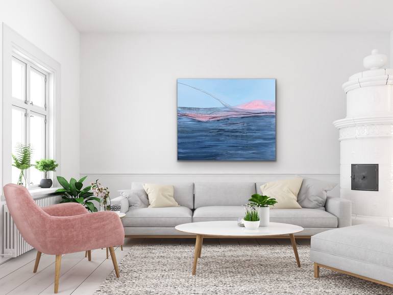 Original Abstract Expressionism Abstract Painting by Katrin Roth