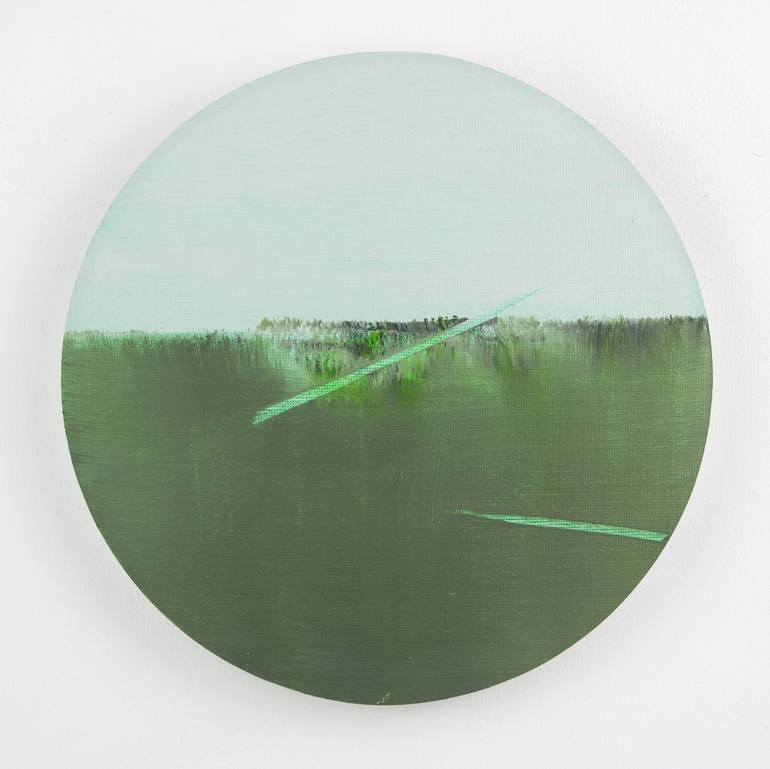 Original Minimalism Abstract Painting by Katrin Roth