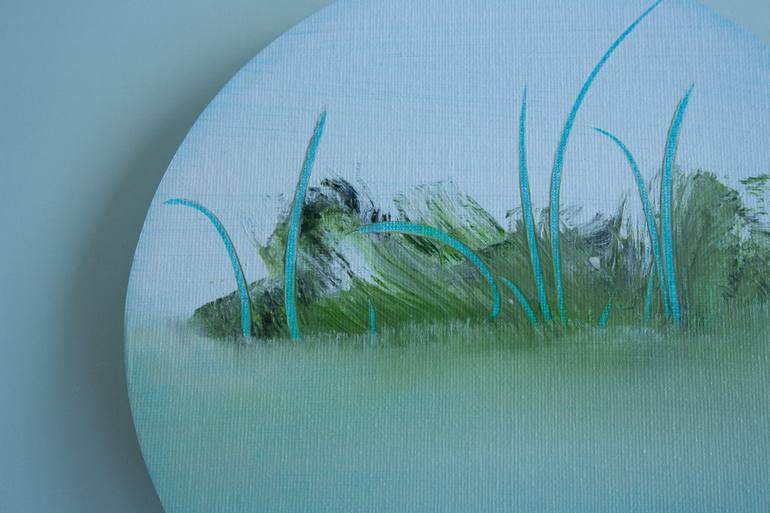 Original Minimalism Abstract Painting by Katrin Roth