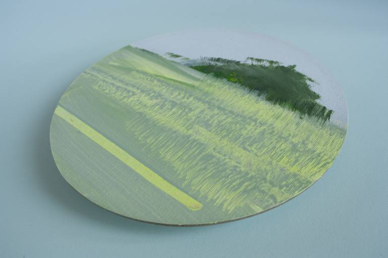 Original Minimalism Abstract Painting by Katrin Roth