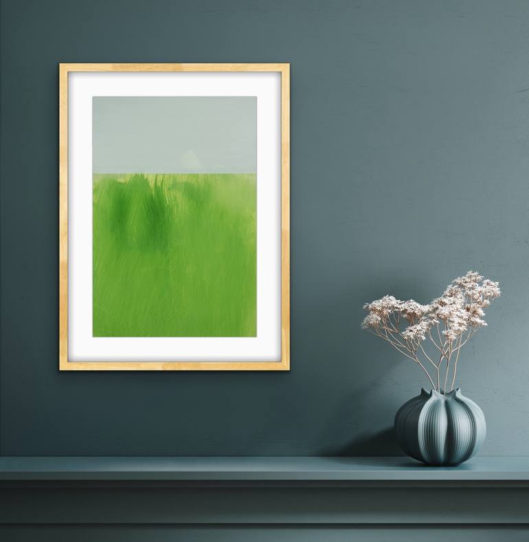 Original Abstract Expressionism Abstract Painting by Katrin Roth