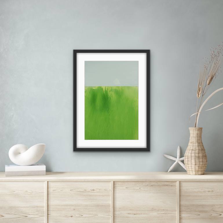 Original Abstract Expressionism Abstract Painting by Katrin Roth