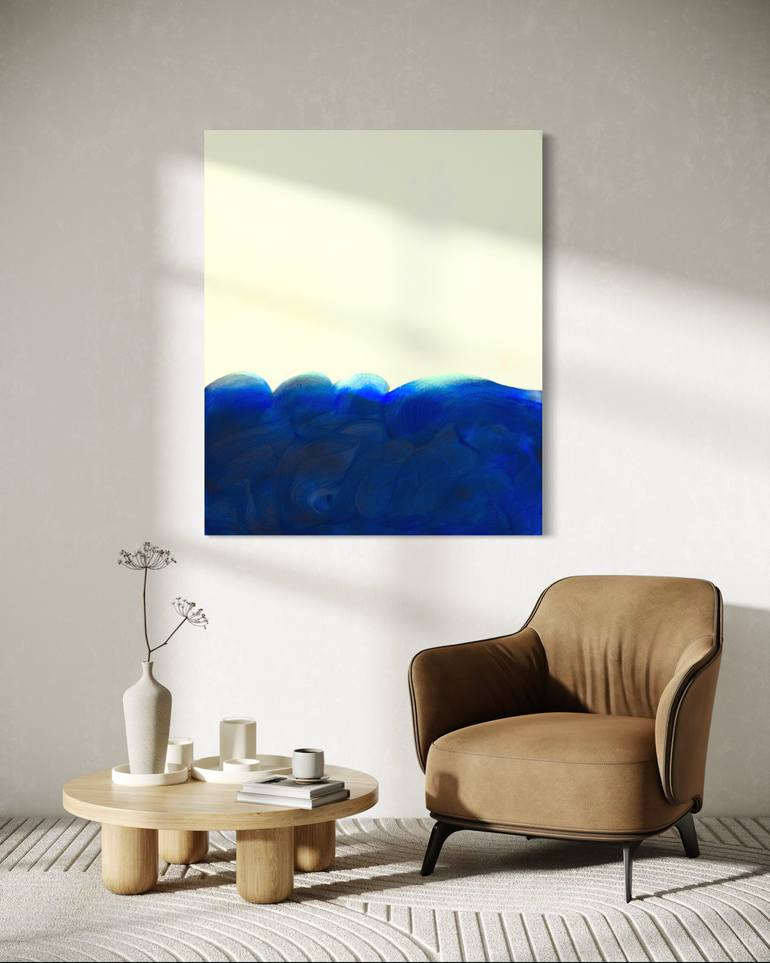 Original Abstract Expressionism Abstract Painting by Katrin Roth