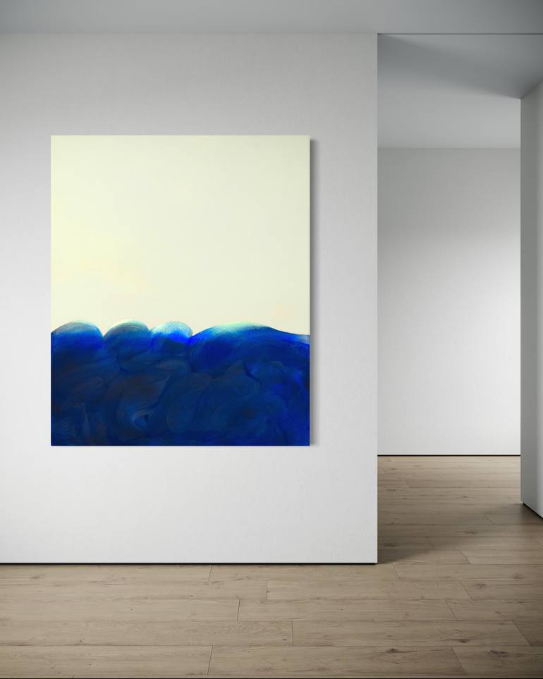 Original Abstract Expressionism Abstract Painting by Katrin Roth