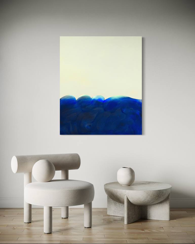 Original Abstract Expressionism Abstract Painting by Katrin Roth