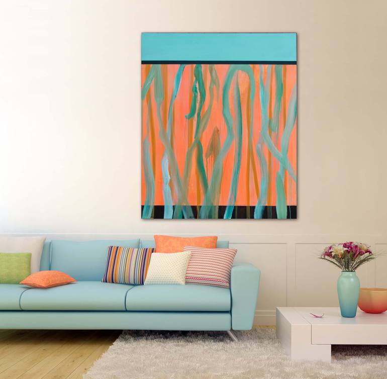 Original Abstract Painting by Katrin Roth