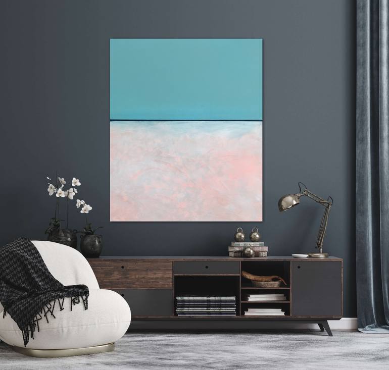 Original Abstract Expressionism Abstract Painting by Katrin Roth