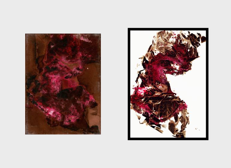 Original Abstract Expressionism Other Painting by Fabien Beuchet