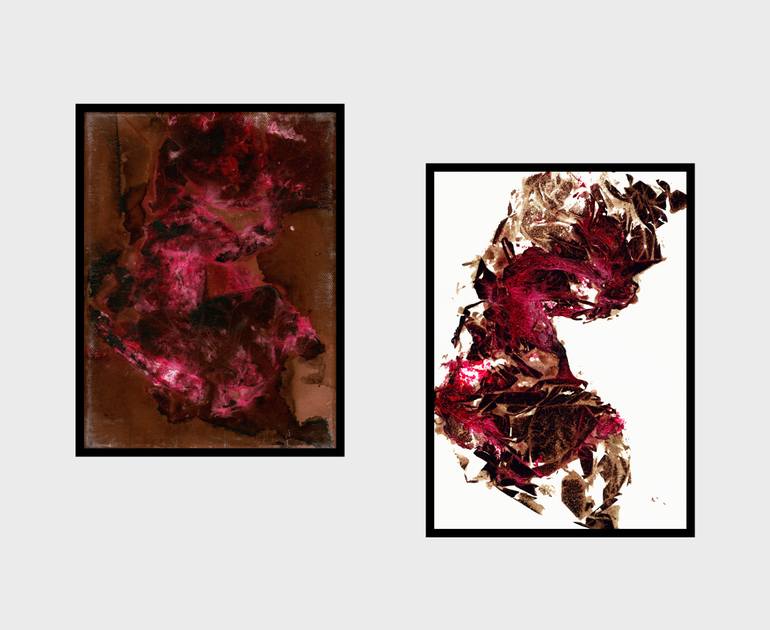 Original Abstract Expressionism Other Painting by Fabien Beuchet