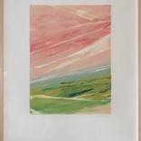 Peach Sunset by Patricia Hardmeier