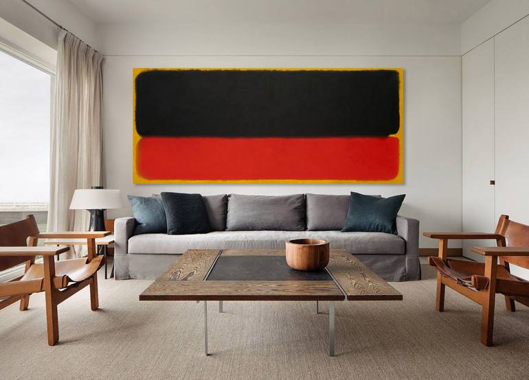 Original Abstract Expressionism Abstract Painting by Nataliia Sydorova