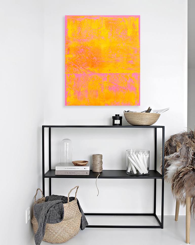 Original Abstract Expressionism Abstract Painting by Nataliia Sydorova