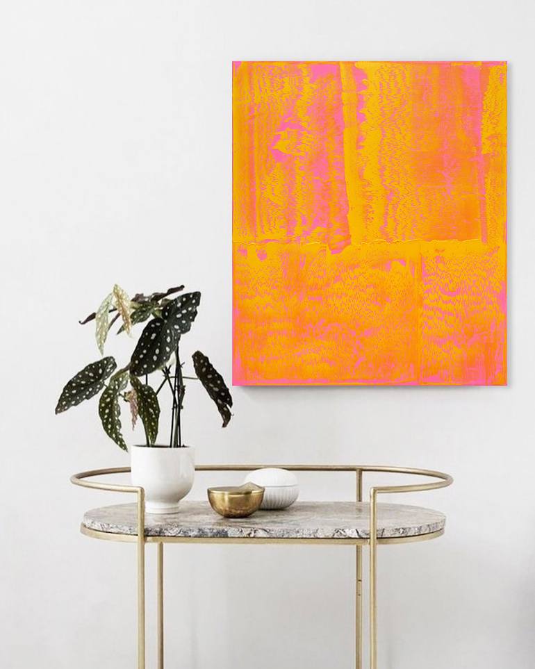 Original Abstract Expressionism Abstract Painting by Nataliia Sydorova