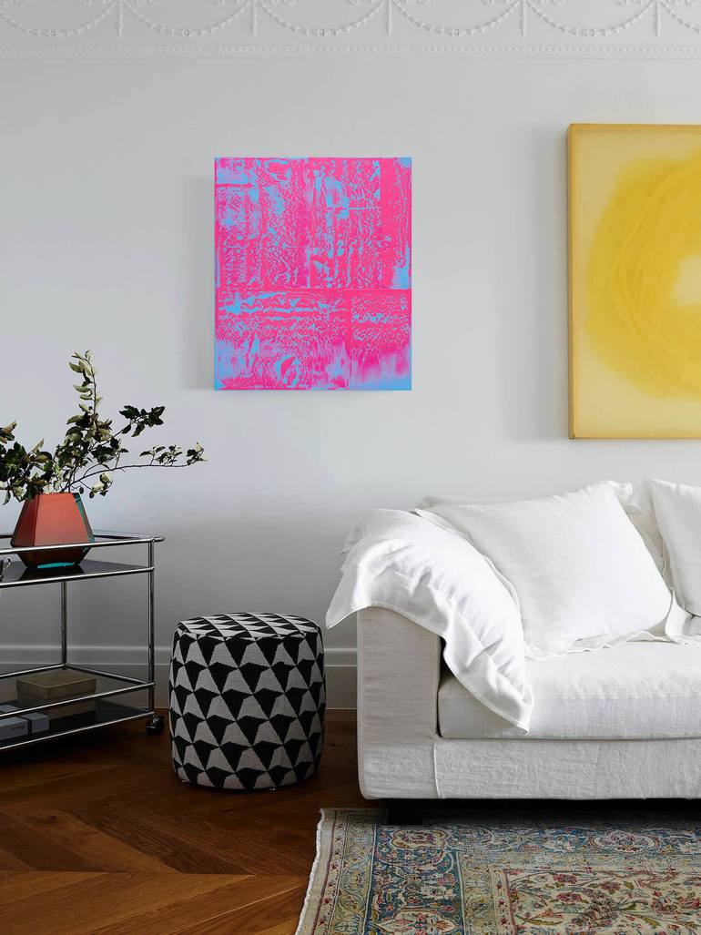 Original Abstract Expressionism Abstract Painting by Nataliia Sydorova