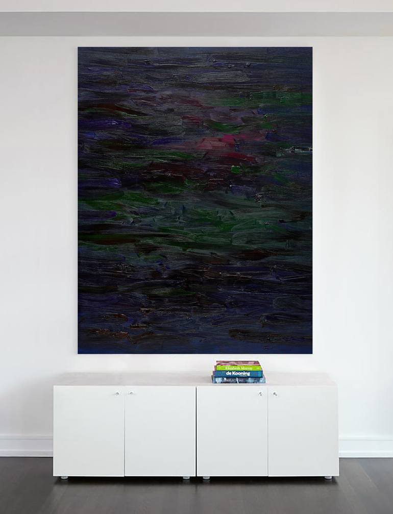 Original Abstract Expressionism Abstract Painting by Nataliia Sydorova
