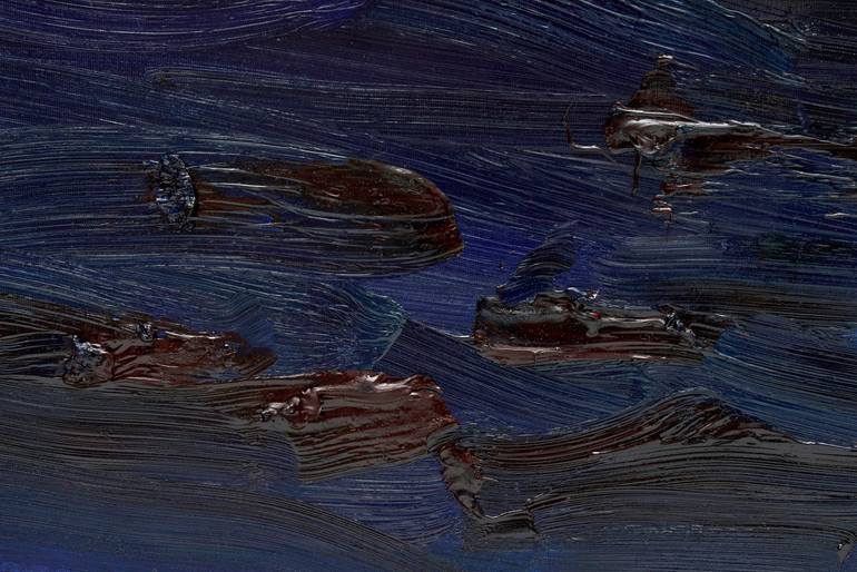 Original Abstract Expressionism Abstract Painting by Nataliia Sydorova