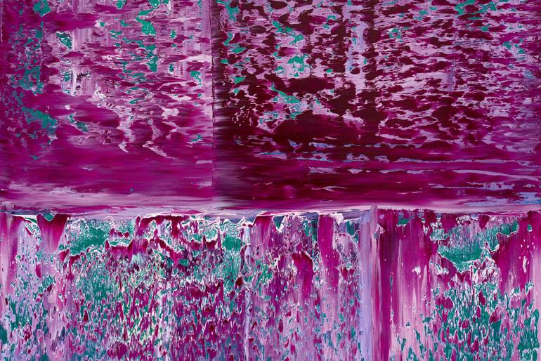 Original Abstract Expressionism Abstract Painting by Nataliia Sydorova