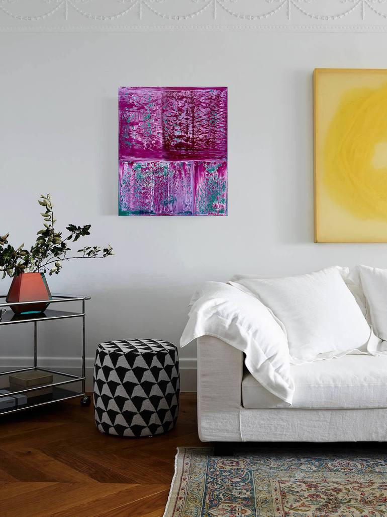 Original Abstract Expressionism Abstract Painting by Nataliia Sydorova