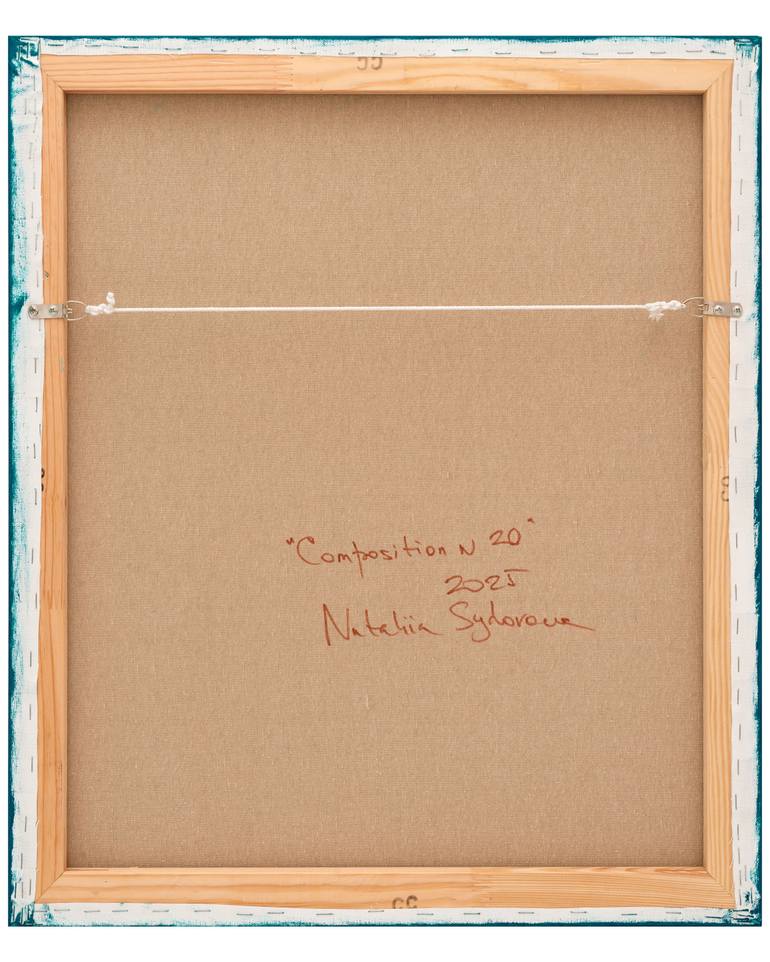 Original Abstract Expressionism Abstract Painting by Nataliia Sydorova