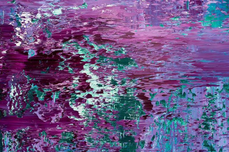 Original Abstract Expressionism Abstract Painting by Nataliia Sydorova