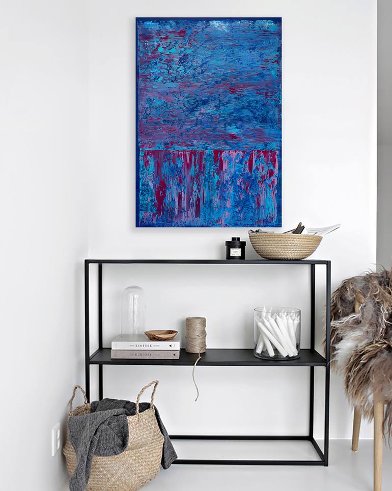 Original Abstract Expressionism Abstract Painting by Nataliia Sydorova