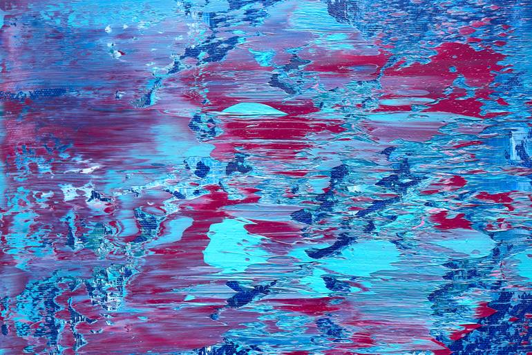 Original Abstract Expressionism Abstract Painting by Nataliia Sydorova
