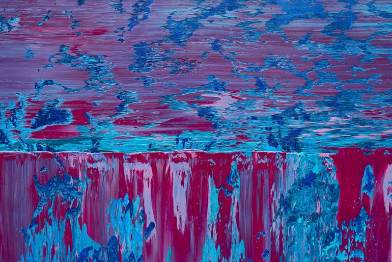 Original Abstract Expressionism Abstract Painting by Nataliia Sydorova