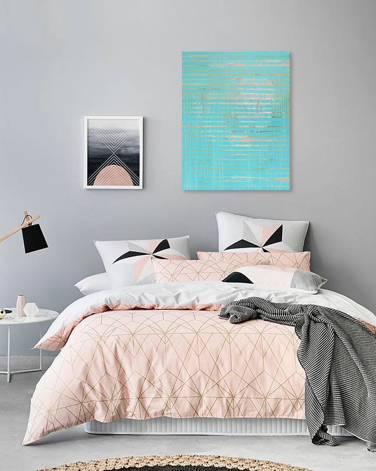 Original Abstract Expressionism Abstract Painting by Nataliia Sydorova