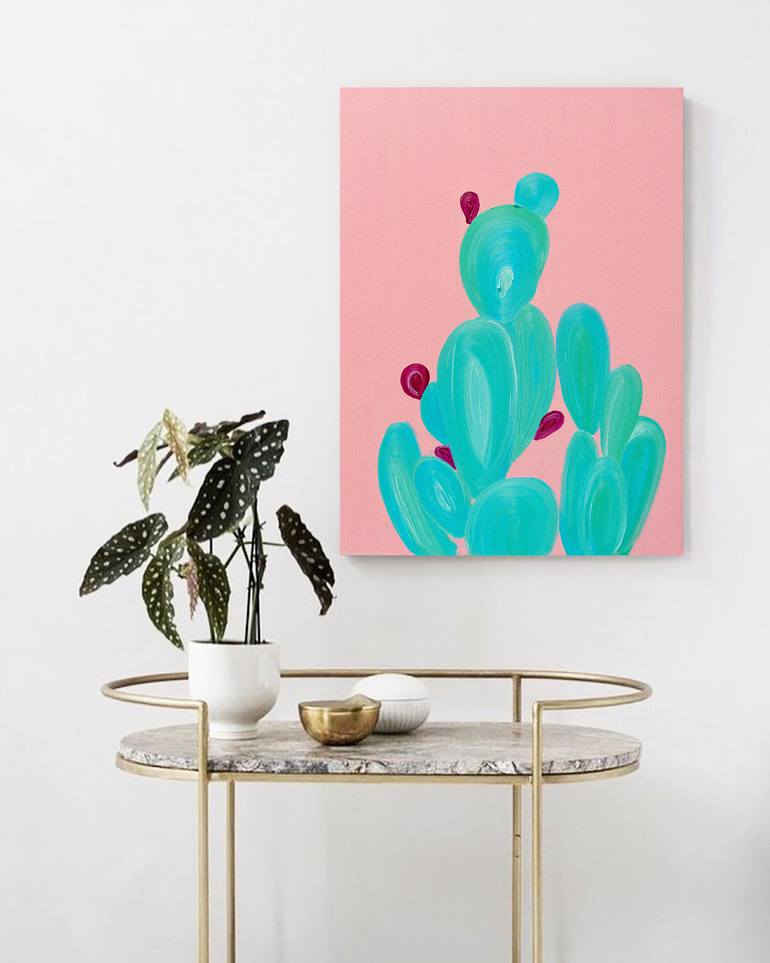 Original Figurative Abstract Painting by Nataliia Sydorova