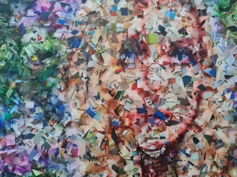 Original Impressionism Women Collage by Alessio Mazzarulli