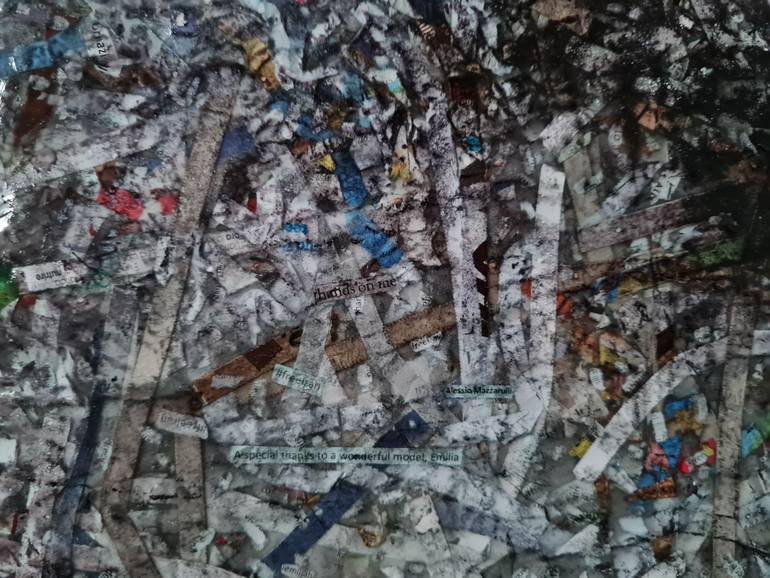 Original Impressionism Women Collage by Alessio Mazzarulli