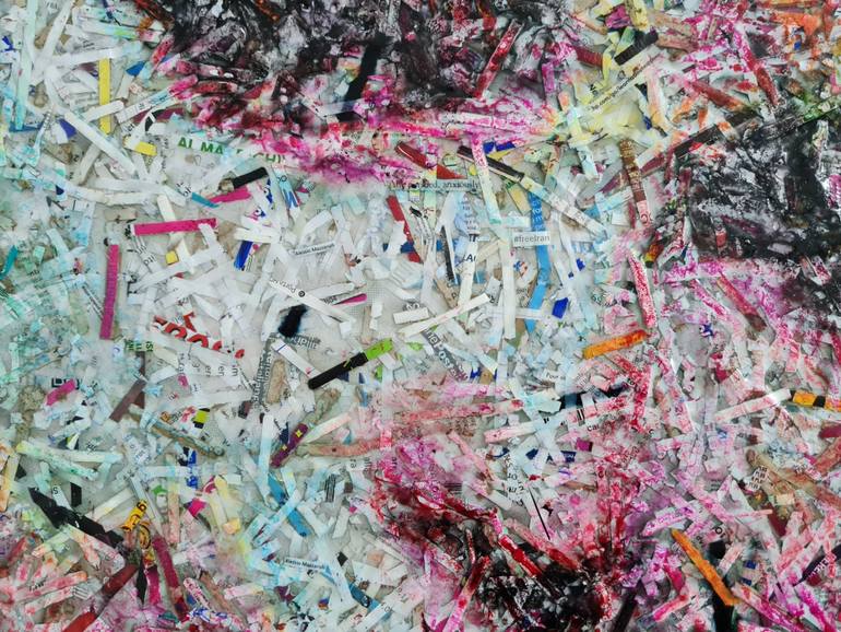 Original Impressionism Women Collage by Alessio Mazzarulli