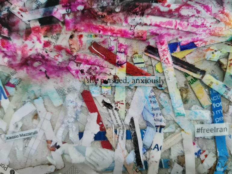 Original Impressionism Women Collage by Alessio Mazzarulli