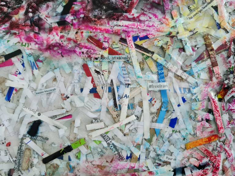 Original Impressionism Women Collage by Alessio Mazzarulli
