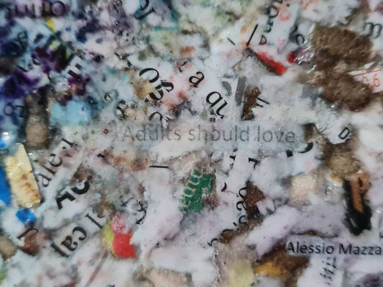 Original Impressionism Love Collage by Alessio Mazzarulli