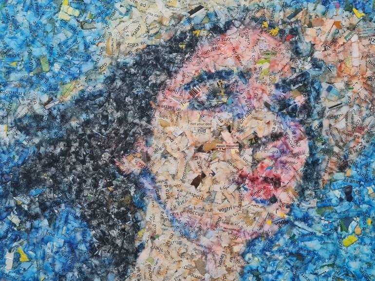 Original Impressionism Love Collage by Alessio Mazzarulli