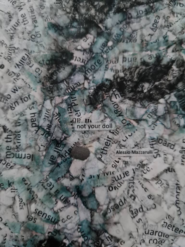 Original Impressionism Nature Collage by Alessio Mazzarulli