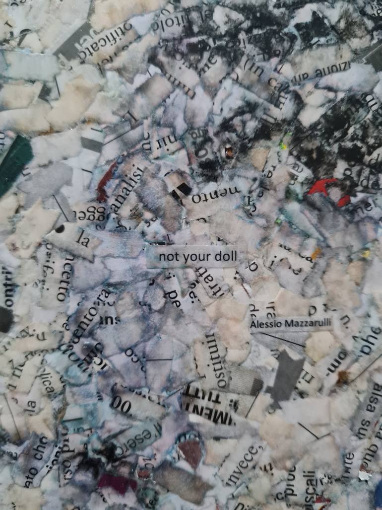 Original Impressionism Love Collage by Alessio Mazzarulli