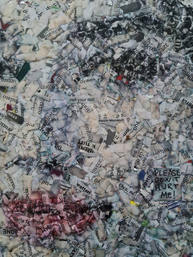 Original Impressionism Love Collage by Alessio Mazzarulli