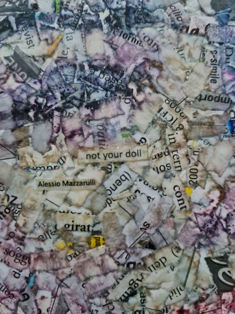 Original Impressionism Love Collage by Alessio Mazzarulli