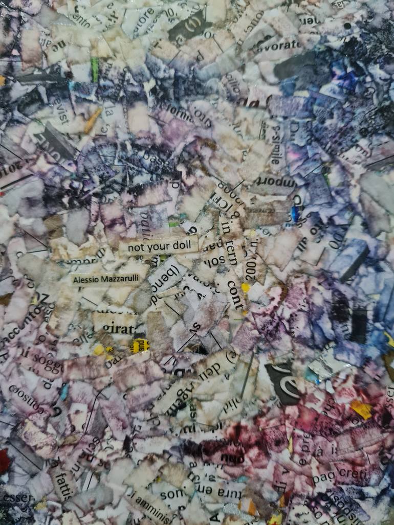 Original Impressionism Love Collage by Alessio Mazzarulli